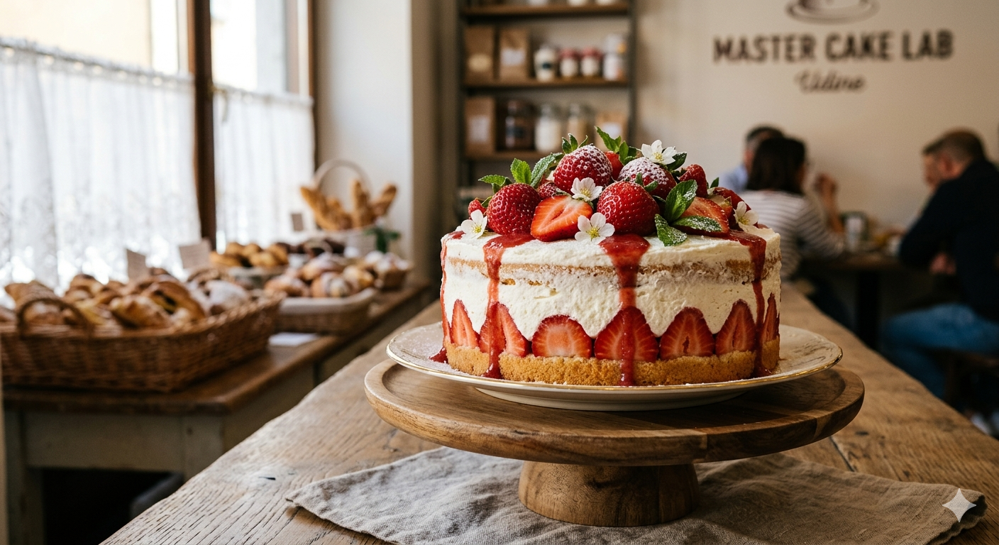 Torta Fragole e Panna